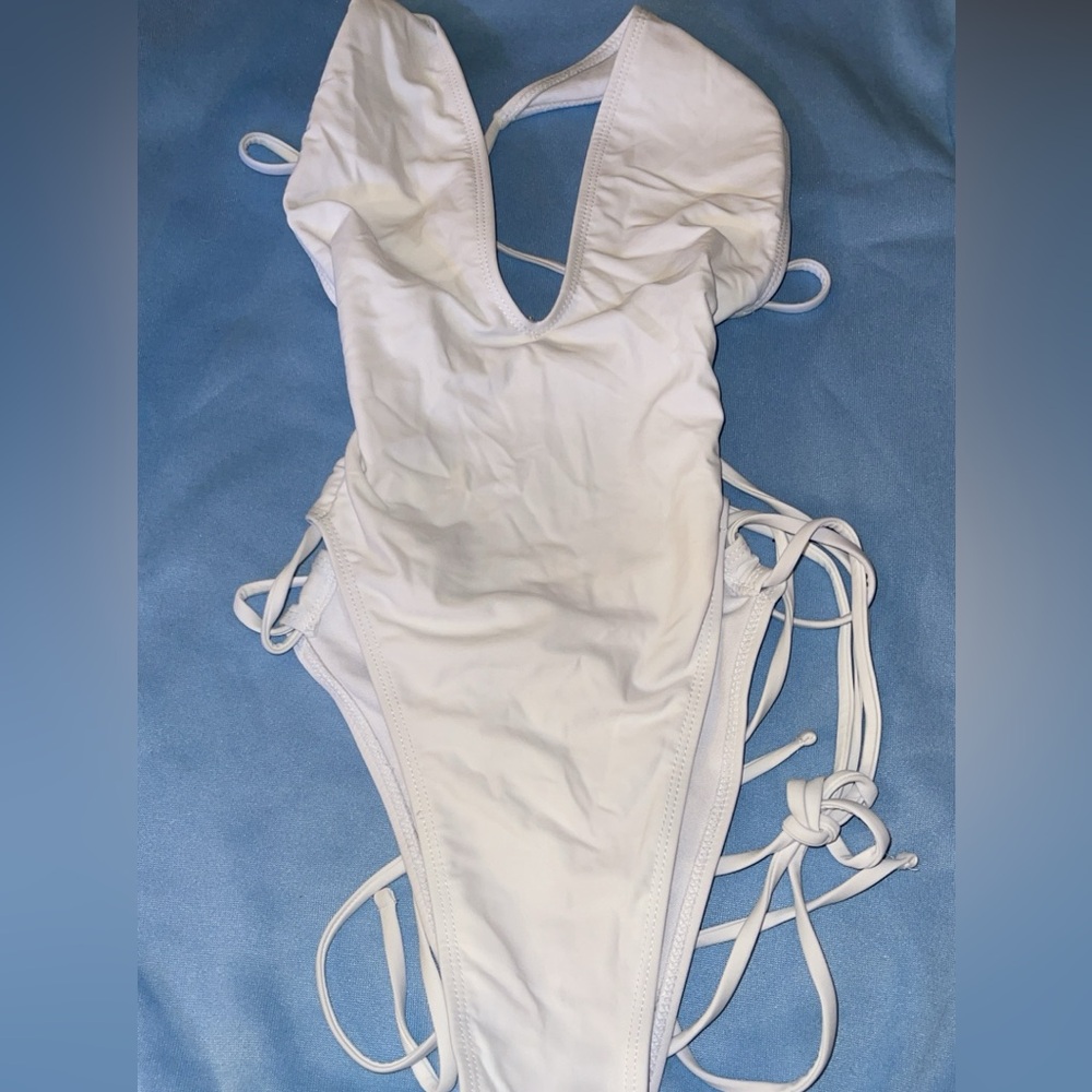 WHITE SHEIN ONE PIECE